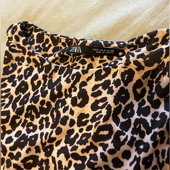 Zara | Leopard Print Bodysuit - Picture 3 of 3
